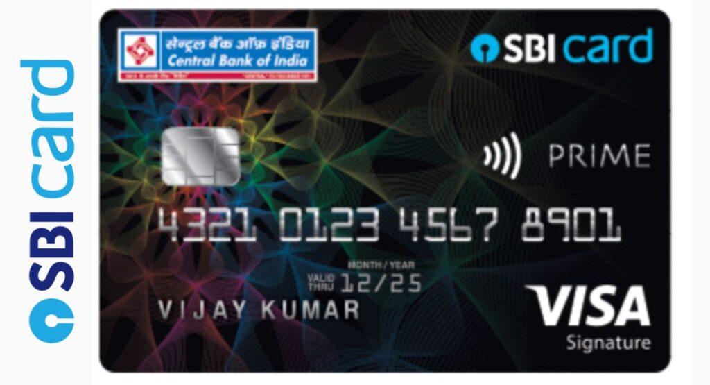 Central Bank of India SBI Card Prime